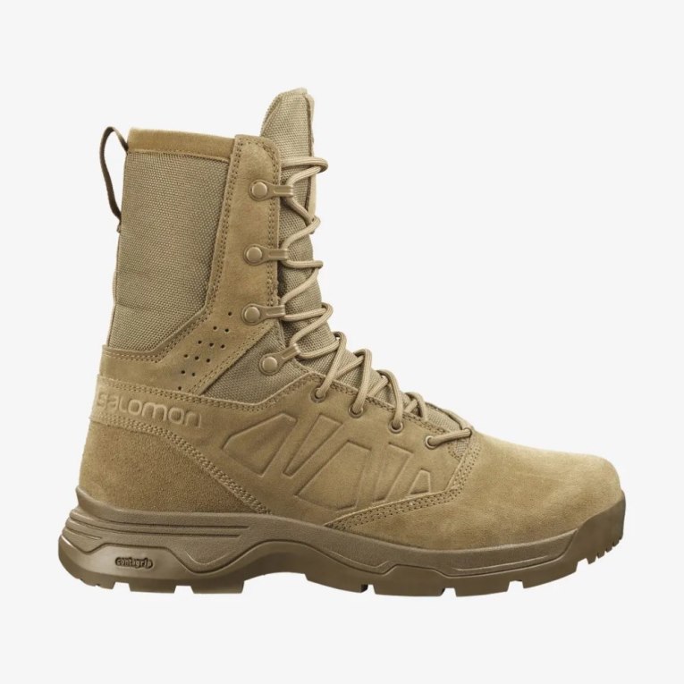 Botas Tácticas Salomon Guardian Climasalomon Impermeables Hombre Marrom | MX VDTF704